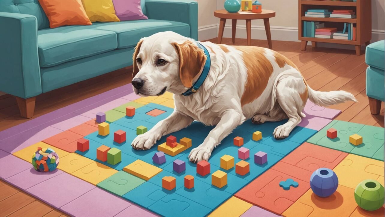 Aktiveringsmatta hund