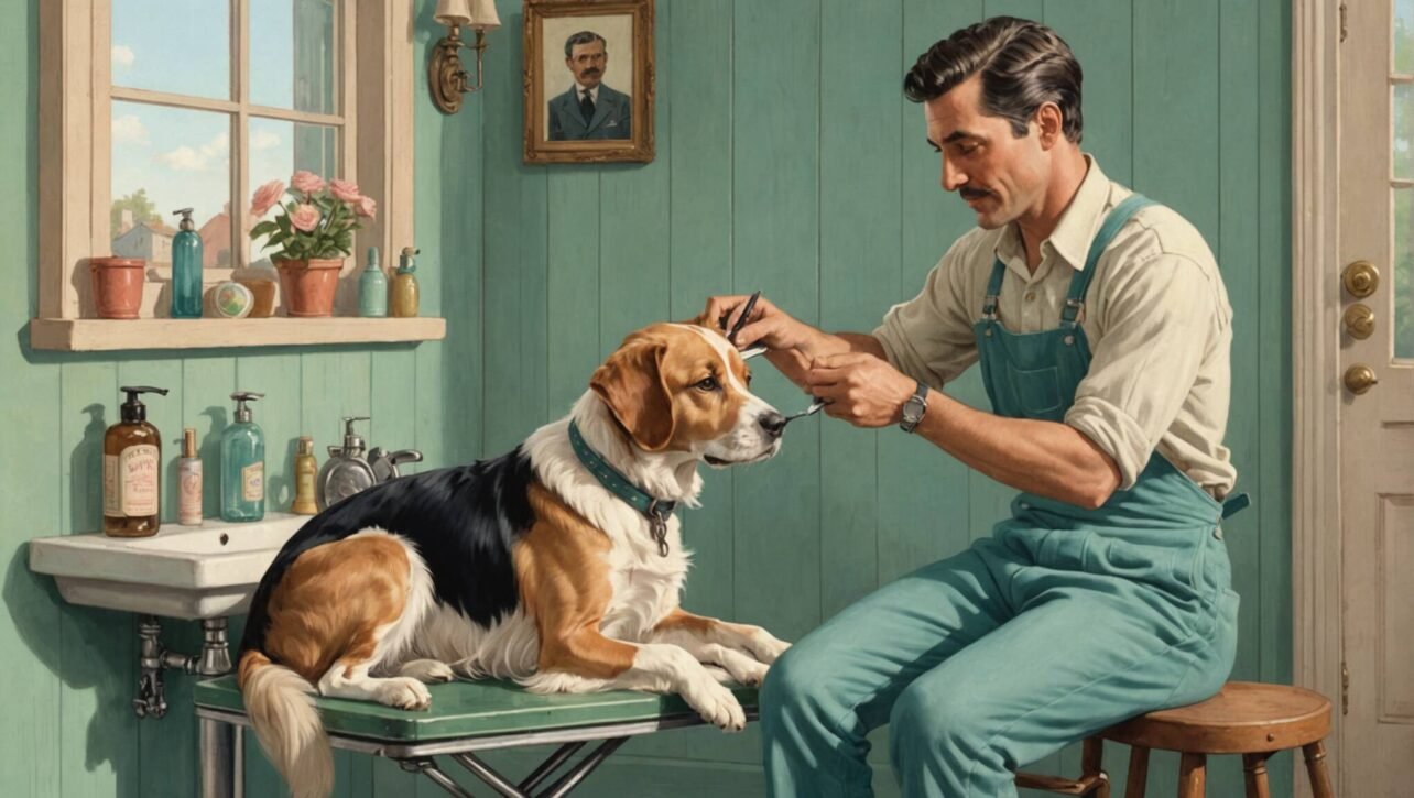 begagnade trimbord hund