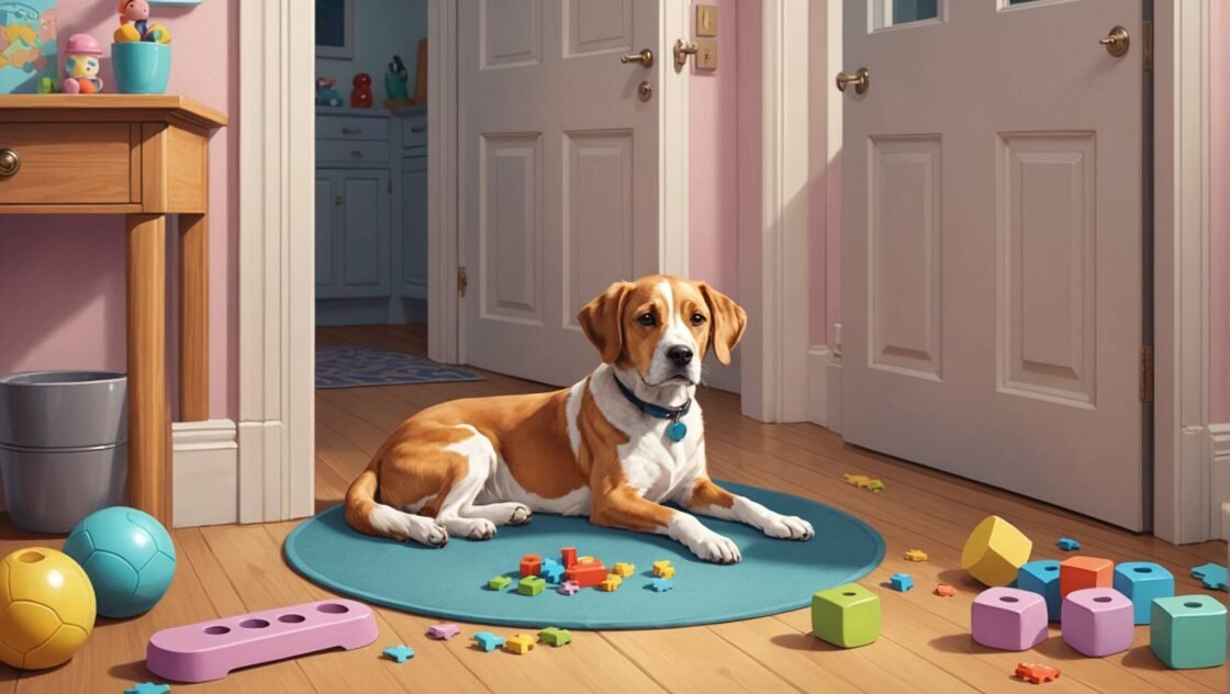 hur länge kan en hund vara ensam