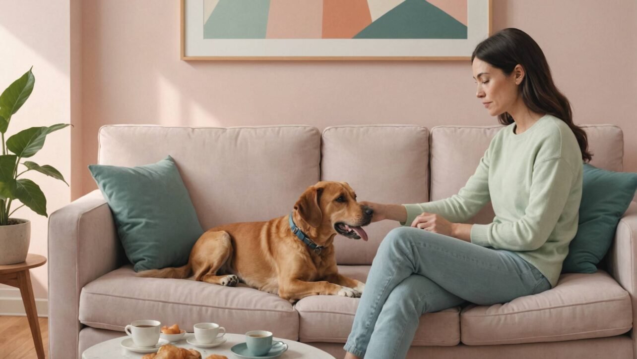 varför slickar min hund på mig