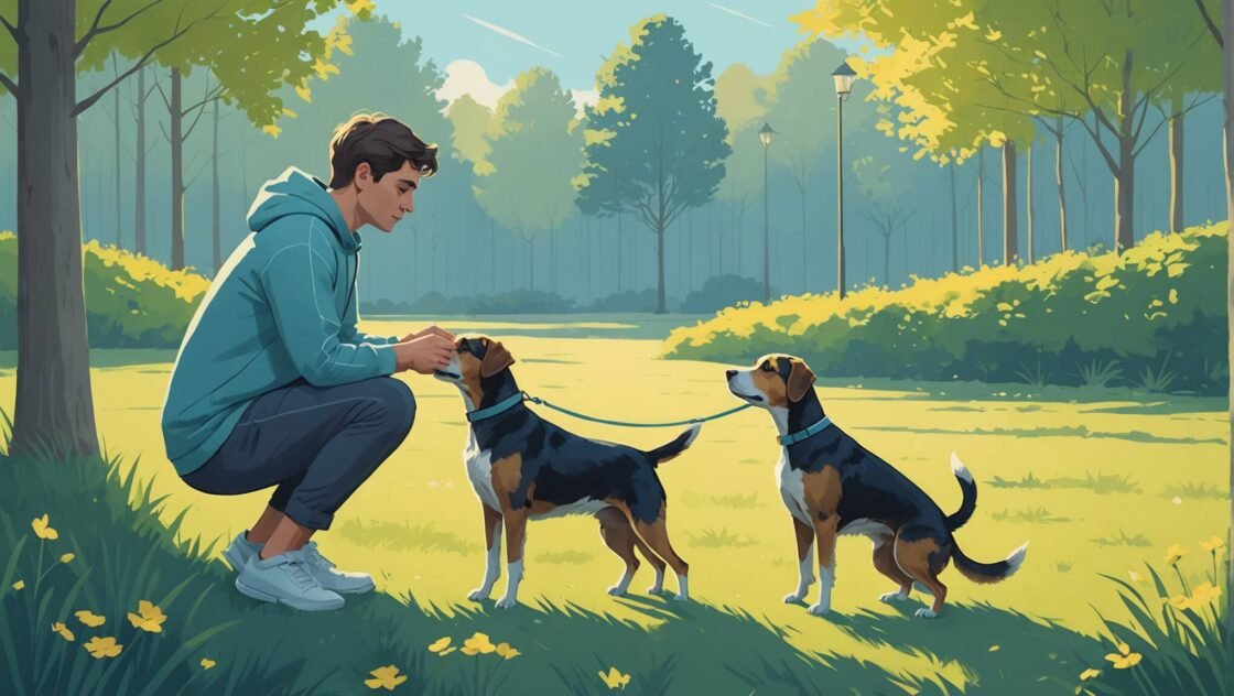 hur får man en hund att sluta skälla