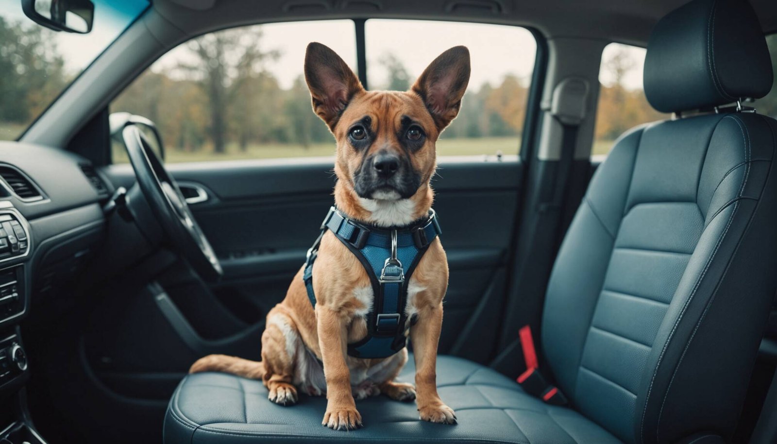 Komplett guide om bilbälten för hundar: Hur du väljer rätt, säkerhetsaspekter, lagar och regler. Expertråd för säker transport av din hund i bilen.