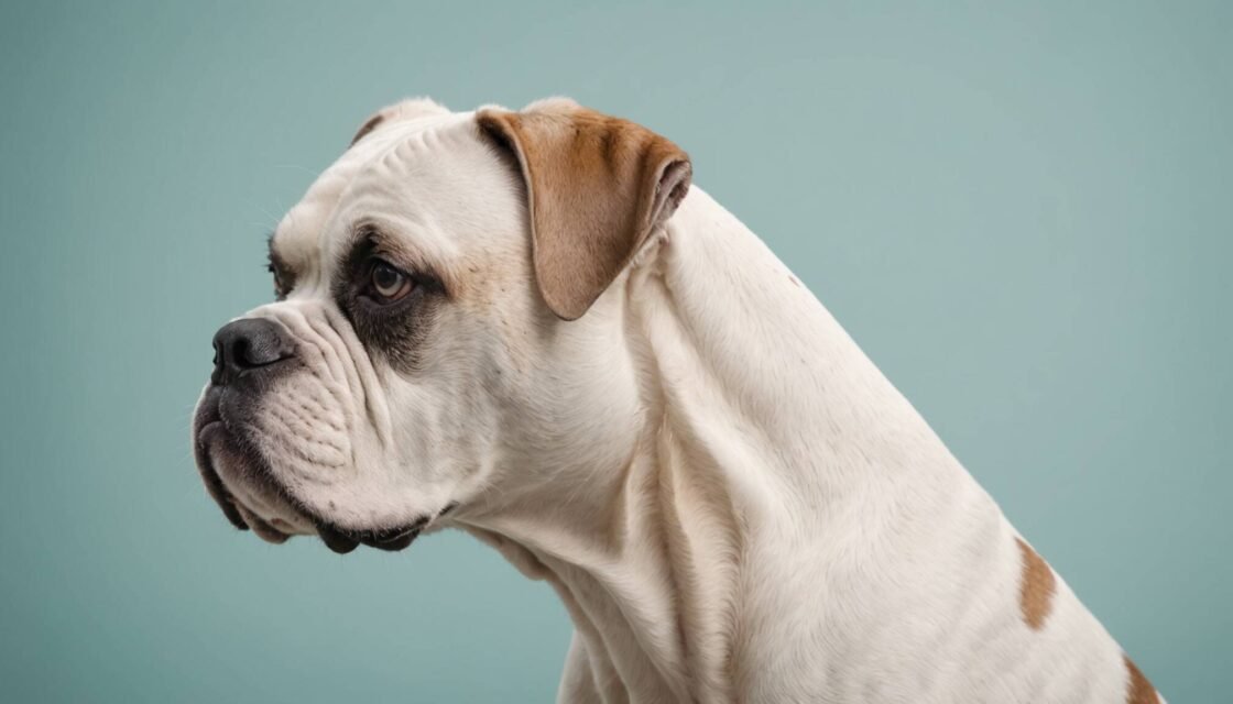 Upptäck allt om vita boxerhundar - från genetik och hälsa till personlighet. En komplett guide för dig som är intresserad av denna speciella hundras.