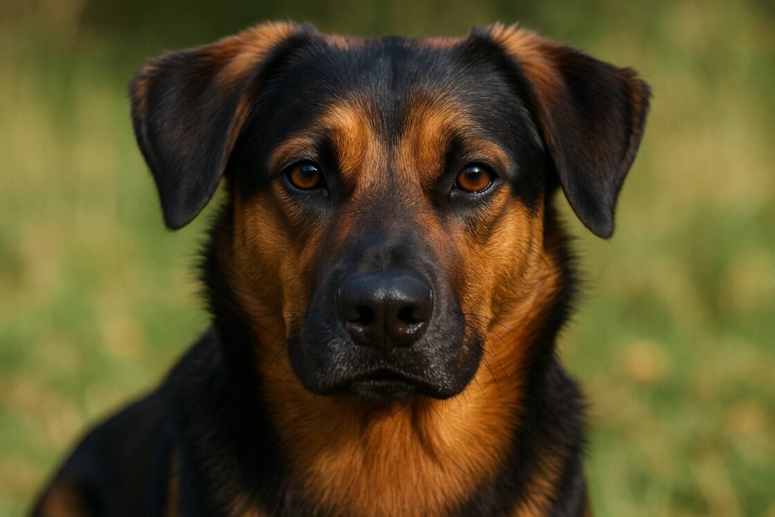 Utforska hundraser med brun-svart päls, genetiken bakom färgerna, skötselråd och vanliga missuppfattningar. Komplett guide för hundägare 2025.