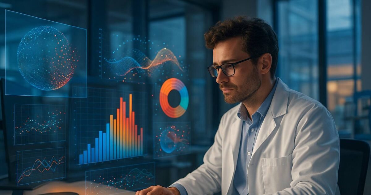 Utforska moderna forskningsmetoder, från kvalitativa och kvantitativa tekniker till AI-assisterad analys och etiska aspekter för datadrivna beslut 2025.