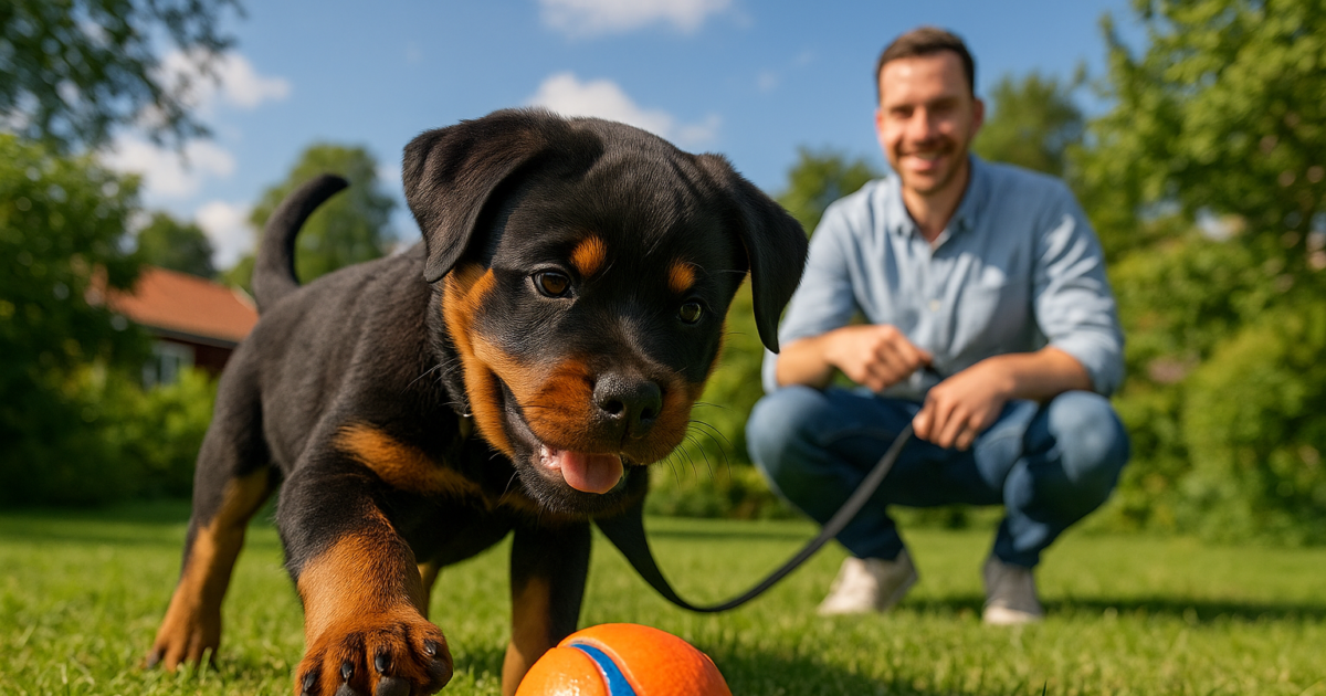 Rottweiler valp: Vård, träning och uppväxt från valp till vuxen2025-09-24T11:56:24.909Z