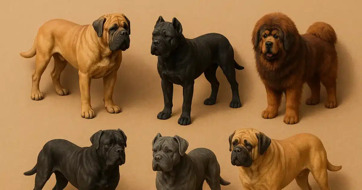 Mastiff Raser: Översikt över de Stora och Mäktiga Vakthundarna2025-10-09T19:53:05.626Z